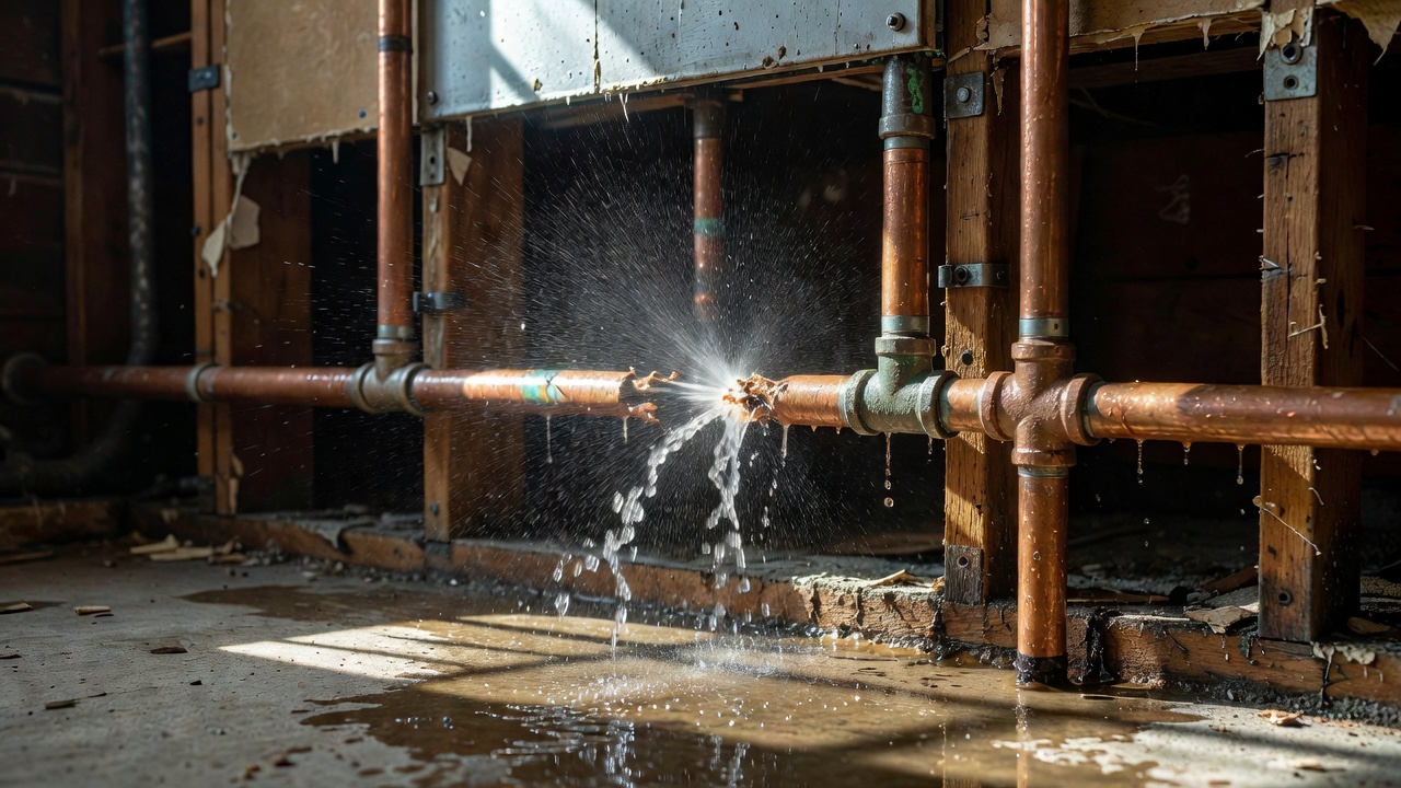 Slab Leak Water Damage Mitigation in Gresham, OR